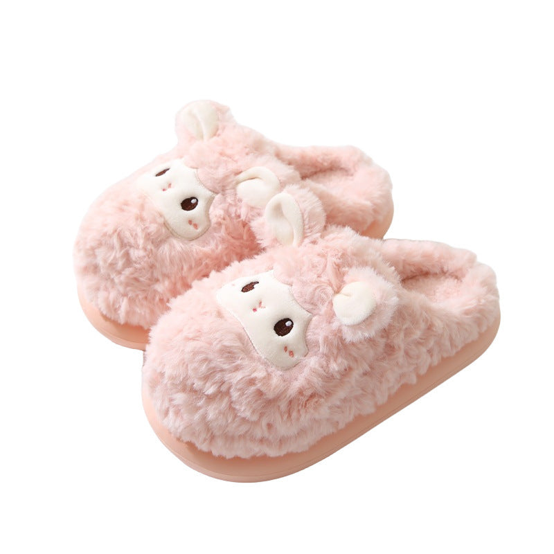 Soft Stitched Sheep Slippers