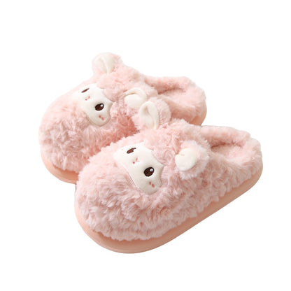 Soft Stitched Sheep Slippers